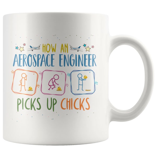 Aerospace Engineer Gift Idea, Engineer Gift, Aerospace Engineer Graduation,Engineer Gift,Aerospace Engineer Funny Gift, Best Engineer Mug