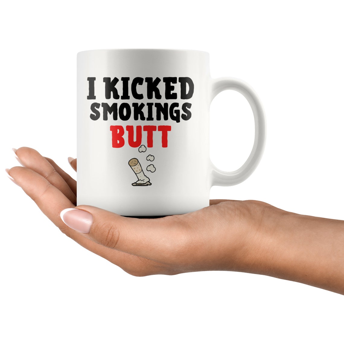 Quit Smoking Congratulations Gift, Quitting Smoking Gift Idea, Quit Smoking Mug, No More Smoking