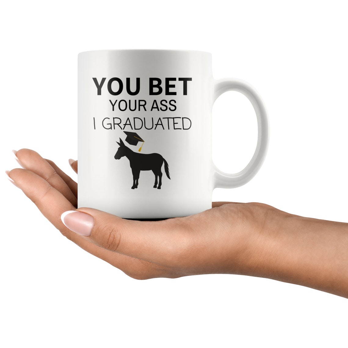 Funny Donkey Graduation Gift, Donkey Graduate Gift, Donkey Graduation ...