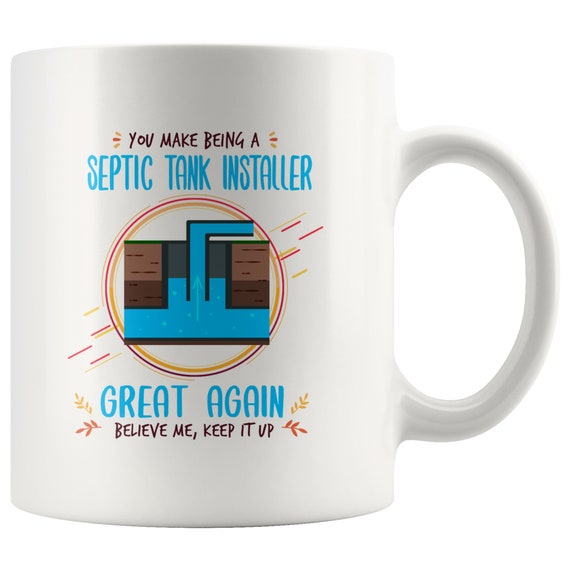 Funny Septic Tank Installer Septic Tank Installer Gift Idea Etsy