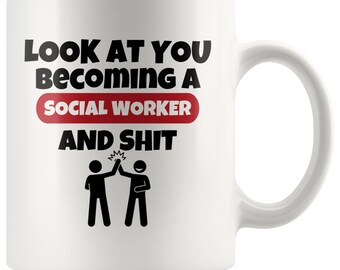 Social Worker Gift Idea, Social Worker Mug, Social Work Gift, Social Worker Appreciation Gift, Best Social Worker, Social Worker Grad Gift