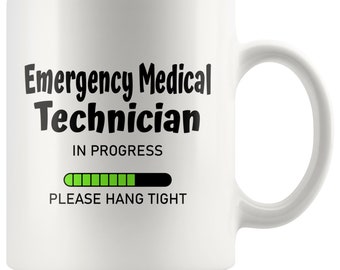 Emergency Medical technician gift idee, paramedicus koffiemok, EMT waardering, paramedische Grad, toekomstige paramedicus, nieuwe EMT, EMT dank u