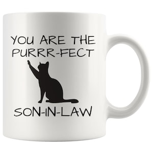 Son-in-law Gift, Son-in-law mug, son-in-law coffee mug, gift from mother in law, gift from father in law, future son in law, new son in law