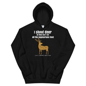 Gift for Hunters Deer Hunting Hoodie Funny Hunting Shirt Deer Hoodie Deer Antler Hoodie Hunting Gifts for Dad Men Boyfriend Big Rack T Shirt