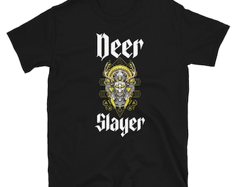 Geschenk für Jäger Hirsch Jagd Shirts lustige Jagd Shirt Hirsch Tshirt Hirsch geweihte Shirt Jagd Geschenke für Papa Männer Freund Big Rack T Shirt