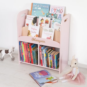 Montessori Bookshelf: Nursery Library Book Display