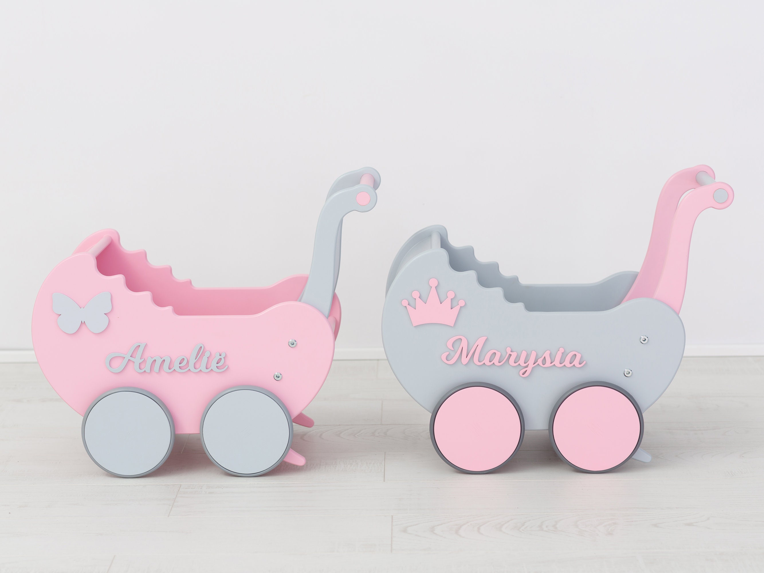 Doll Pram Farm Dimensions Ca 520x300x380mm Wooden Car Ore