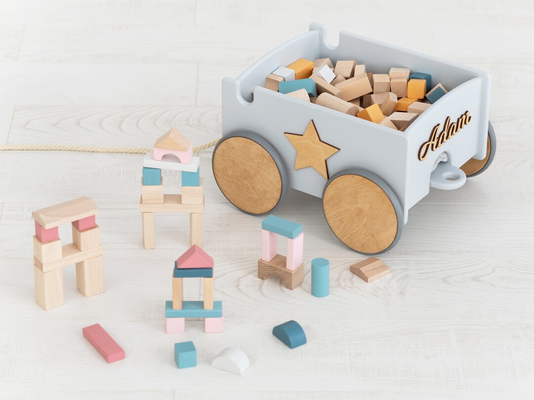 Almacenamiento de juguetes con ruedas, Carro de Juguetes