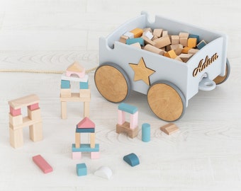 Almacenamiento de juguetes con ruedas, Carro de Juguetes - Main Image