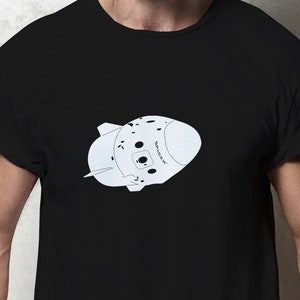T-shirt SpaceX Crew Dragon Tuning OEM Haut pour hommes P à 3TG