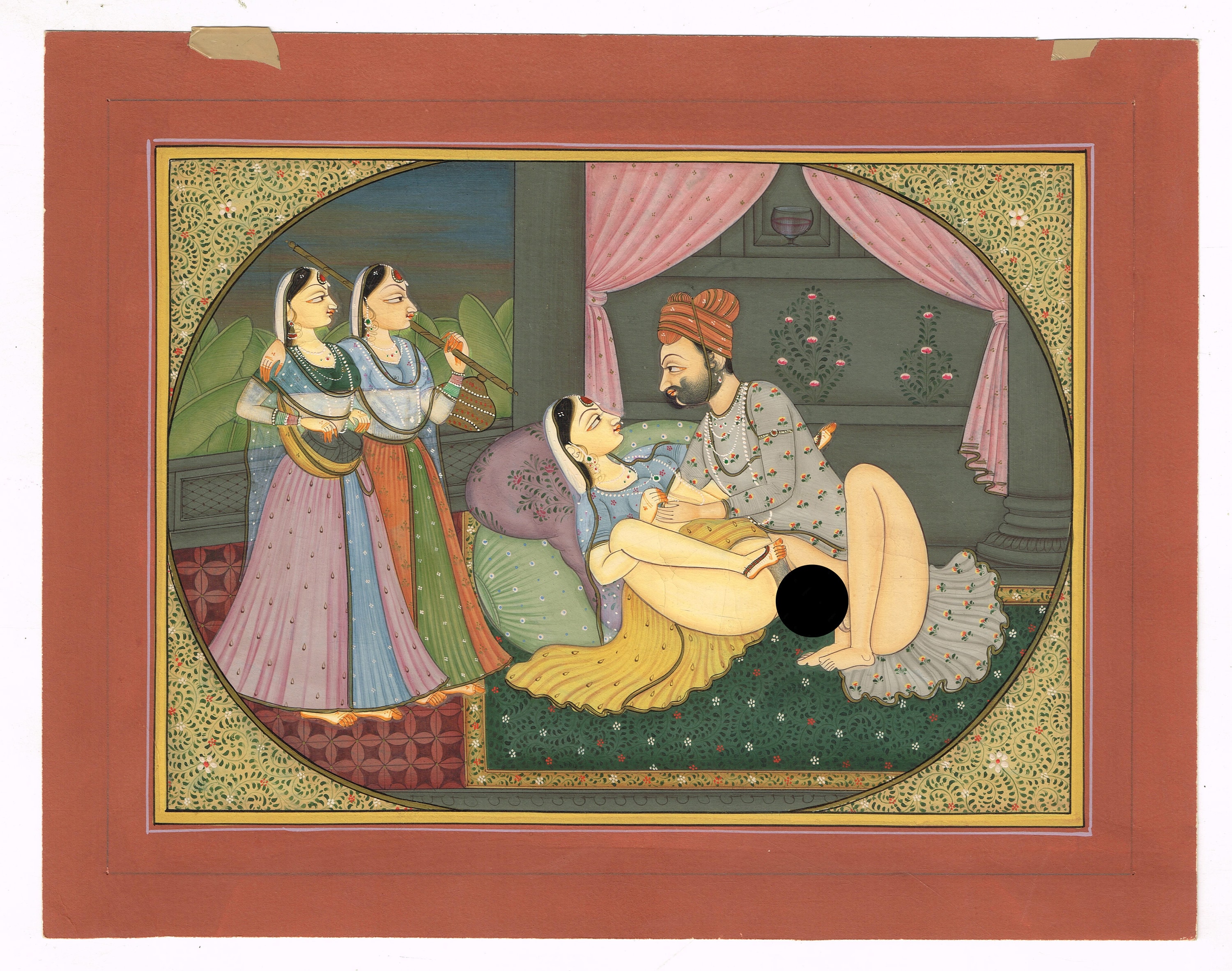Indisches Kamasutra Kunst Gemälde eines Königs und der Königin machen Liebe  9x7 Inches Indische Kama Sutra Kunst Hand Miniatur Vintage Erotische Kunst  Malerei - Etsy.de