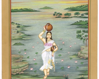 絵画  インド  古物 デュラン 「インド装飾図」 | | アトリエ・ブランカ