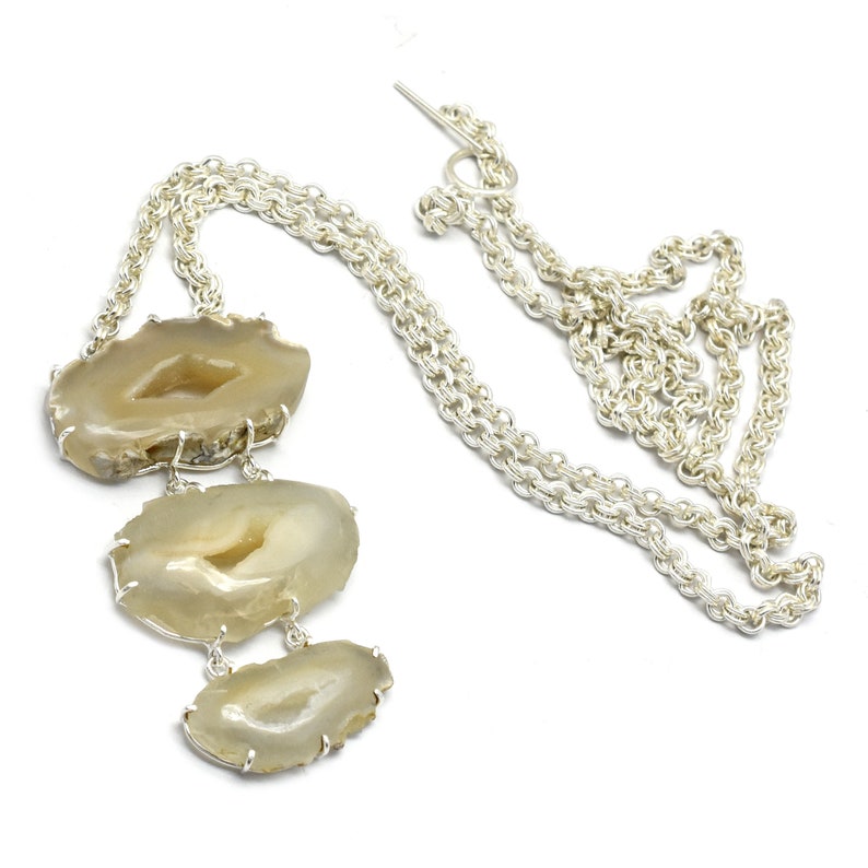 Solar quartz necklaces gifts jewelry handmade jewelry longest necklaces statement necklaces heavy necklaces