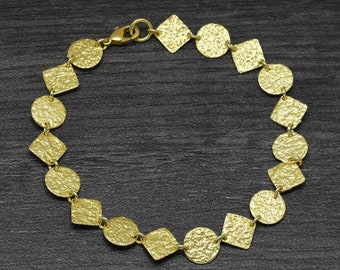 Metal bracelets  bracelets, gold plated jewelry, oxidized jewelry, gifts jewelry, gifts for her, statement jewelry, Mother's Day Gift