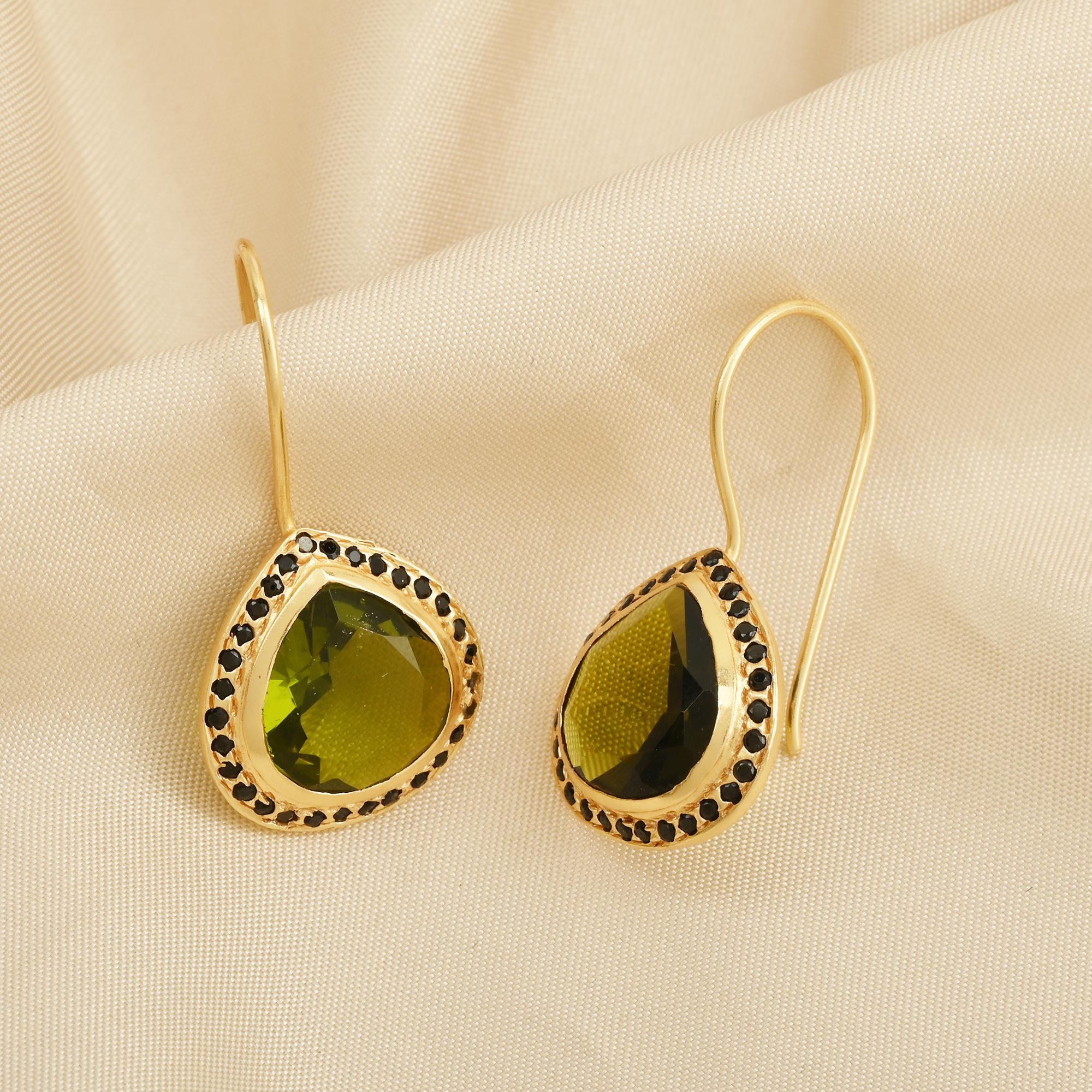 Orecchini In Argento 925 A Forma Di Foglia Di Ginkgo Biloba Con Zirconi Cubici, Regalo Donna