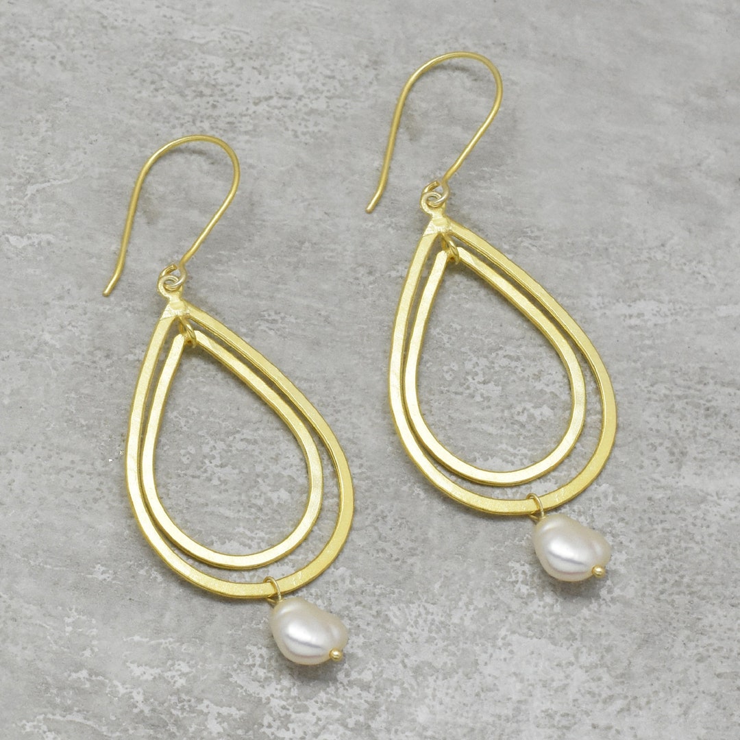 925 Sterling Silber Ohrringe - Goldfarbene Weizen-Ähren Ohrstecker Für Frauen