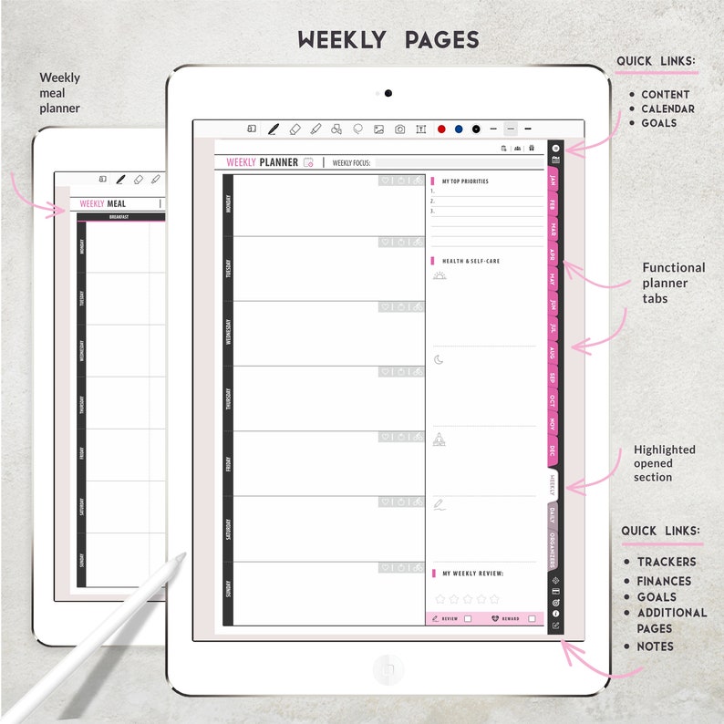 goodnotes digital planner goodnotes digital planner
