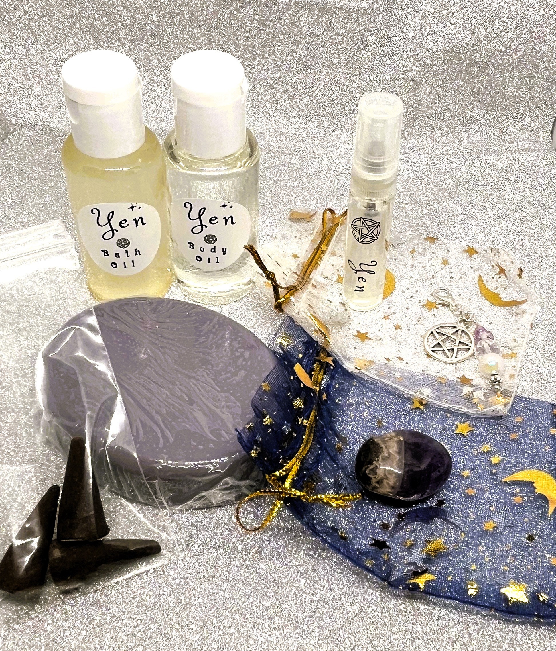 Yennefer Inspired Luxury Pamper Kit Lilac Gooseberries Bath