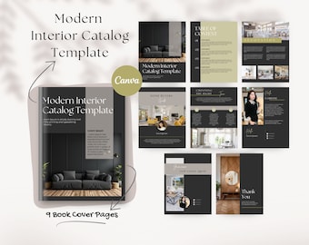 Modello Canva per la guida all'acquisto di una casa: branding per agenti immobiliari