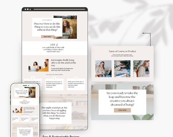 Desbloquea logros: tu guía definitiva para el éxito Plantillas de sitios web/páginas de destino de Canva