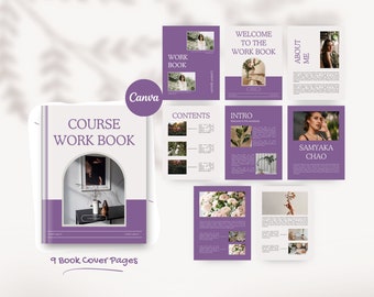 Modello di cartella di lavoro di coaching: ebook interattivo / modificabile da Canva