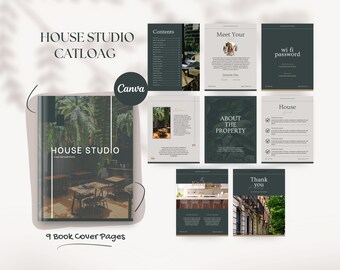 Modello di libro degli ospiti di Airbnb