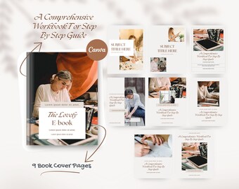 Modello di cartella di lavoro modificabile Canva: guida passo passo