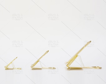 Gold Binder Clips Styled Stock Photo for Instagram | Social Media or Blog Social Media or Blog Office or Work From Home Image