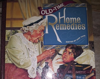 Vintage Home Remedies Book: 1st Edition Herb Guide