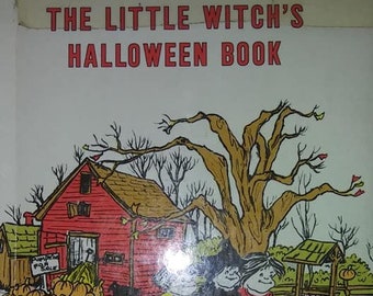 The Little Witch's Halloween-By Linda Glovach-(Black Cover edition or original edition)Ask to bundle books for refund on S&H overages