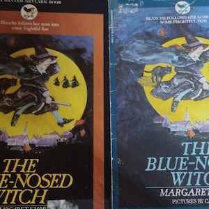 The Blue-Nosed Witch by Margaret Embry-Rare-Vintage childrens Witch book