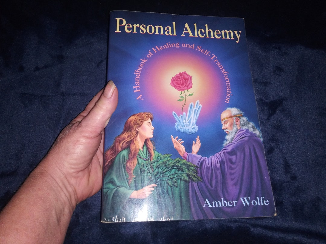 Personal　Handbook　of　Alchemy:　by　A　Etsy　日本　Self-Transformation　Amber