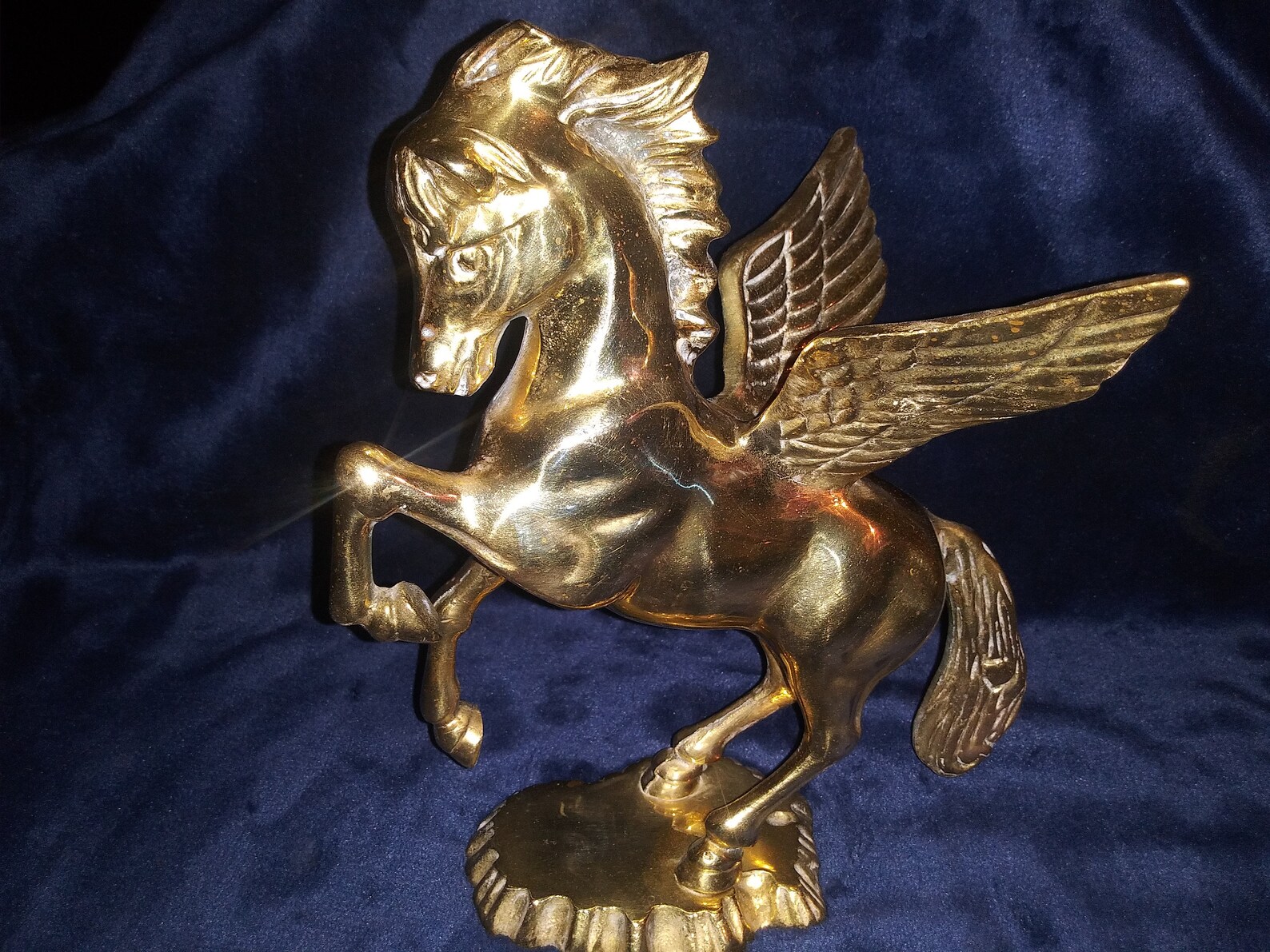 large pegasus statue