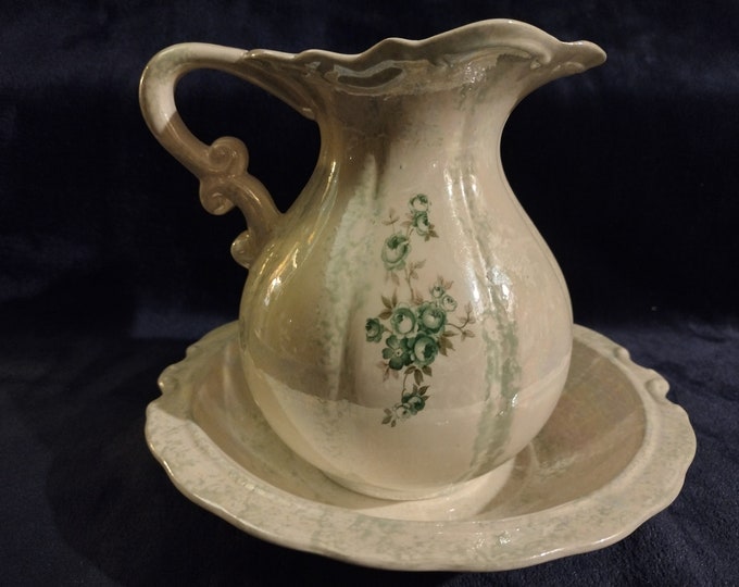 Vintage Water Pitcher and Basin Bowlhandmade and Etsy