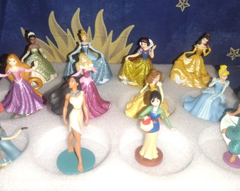Princess Cake Topper-vintage Princess Figure-Your choice of one-Chose from drop down