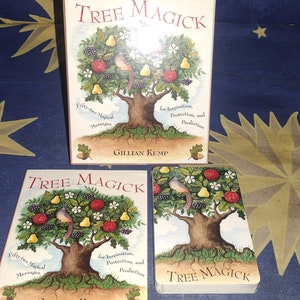 Tree Magick Oracle Deck-First Edition-by Gillian Kemp