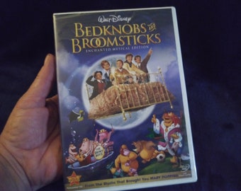 Bedknobs and Broomsticks DVD-A Child hood Classic-Ask to bundle items for overage refund