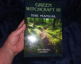 Green Witchcraft Manual I, II or III  by Ann Moura,Your choice on menu