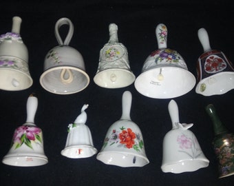 Porcelain Bell-Altar Bell-Ritual Bell-Beautiful Vintage Bell