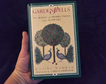 Garden Spells: The Magic of Herbs, Trees & Flowers-Vintage Spell Book-Ask to bundle books for refund on shipping overages
