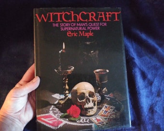 Witchcraft-The Story of Man's Search for Supernatural Power-Beautiful h/c-1973 edition