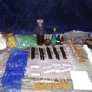 Deluxe Hoodoo 15-Sampler Kit-/Handmade Hoodoo Kits