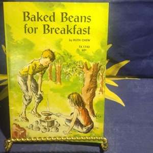 Baked Beans for Breakfast by Ruth Chew-A Rare, Vintage Children&#39;s Book