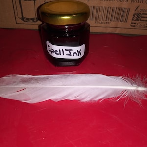 Natural, Handmade, Spell Ink~ Waxing Moon~ Home Made Spell and Sigil Ink~ All Natural