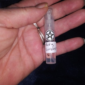 Witches Blessed and Cleansed Holy Water in a Spray Bottle-Blessing Water