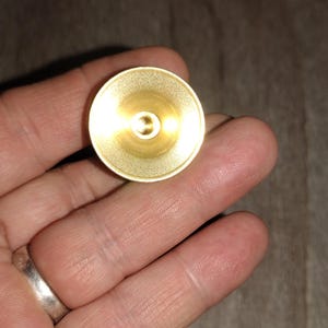 Brass Chalice-Mini Chalice-Travel Altar Chalice-Plumper version has sold out image 3
