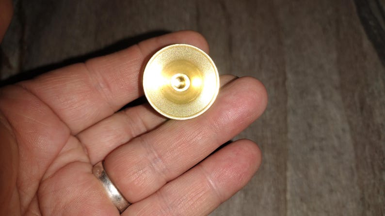 Brass Chalice-Mini Chalice-Travel Altar Chalice-Plumper version has sold out image 3