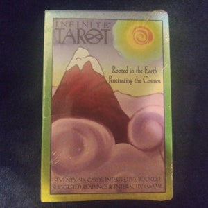 Very Rare-Limited Edition- Out of Print Tarot Deck-Infinite Tarot Deck-With original booklet-! New and ! used, your choice