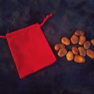 13 Hoodoo Wishing Beans-In a Mojo Bag bild 9