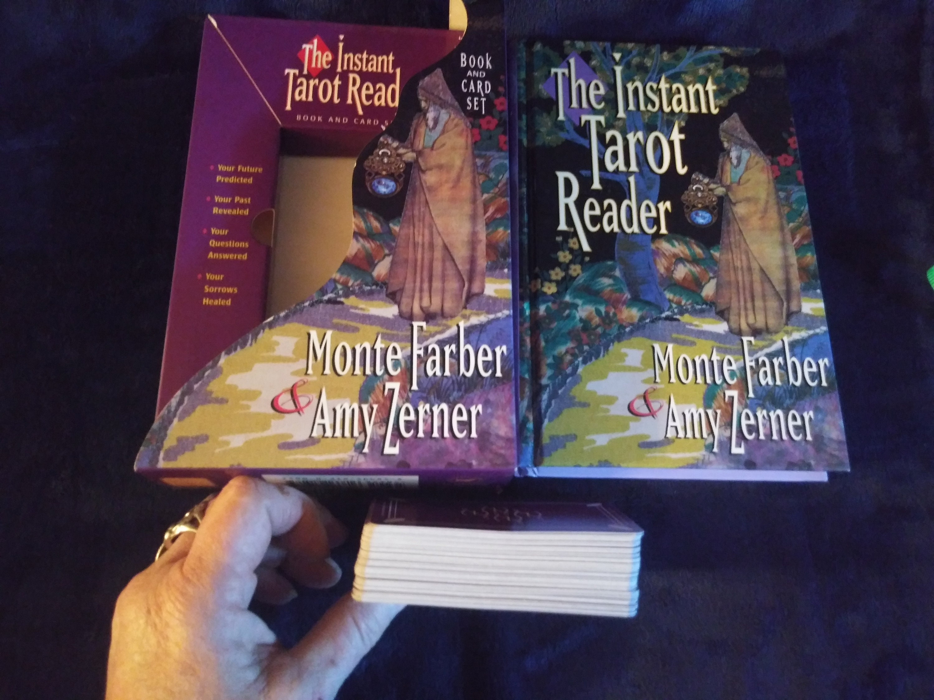 Rare Vintage Setthe Instant Tarot Reader Book and Card Etsy